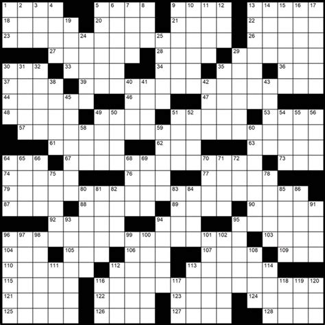 wsj saturday crossword.